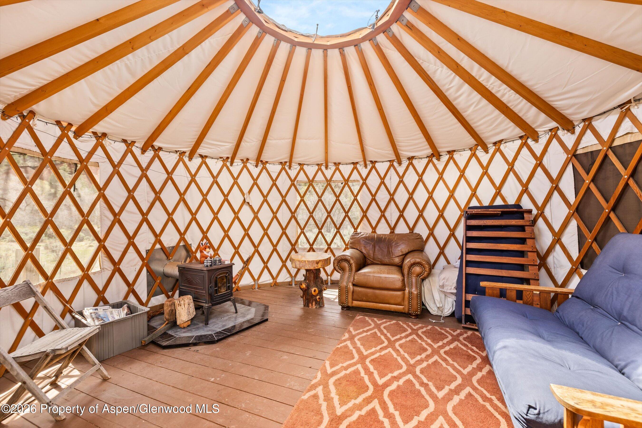 4285 Frying Pan Road Basalt, CO 81621 - Photo 28 of 35 interior yurt