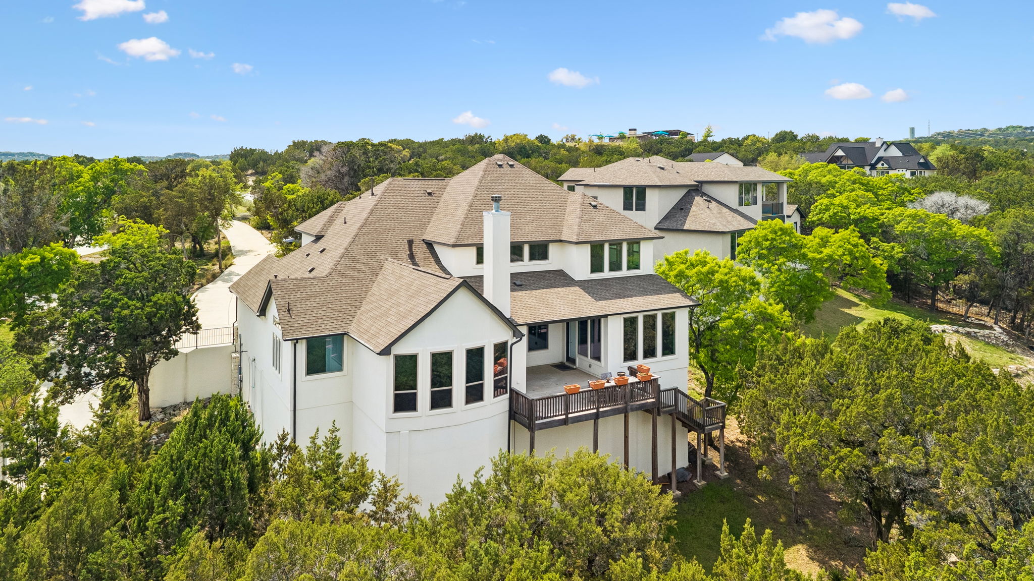 7212 Celebration Court Leander, TX 78645 - Photo 5 of 39 a aerial view of a house with yard porch and furniture