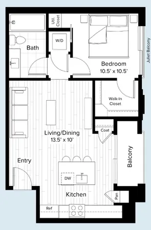 $1,840 | 170 Malone Street, Unit 3106, Houston, TX 77007
