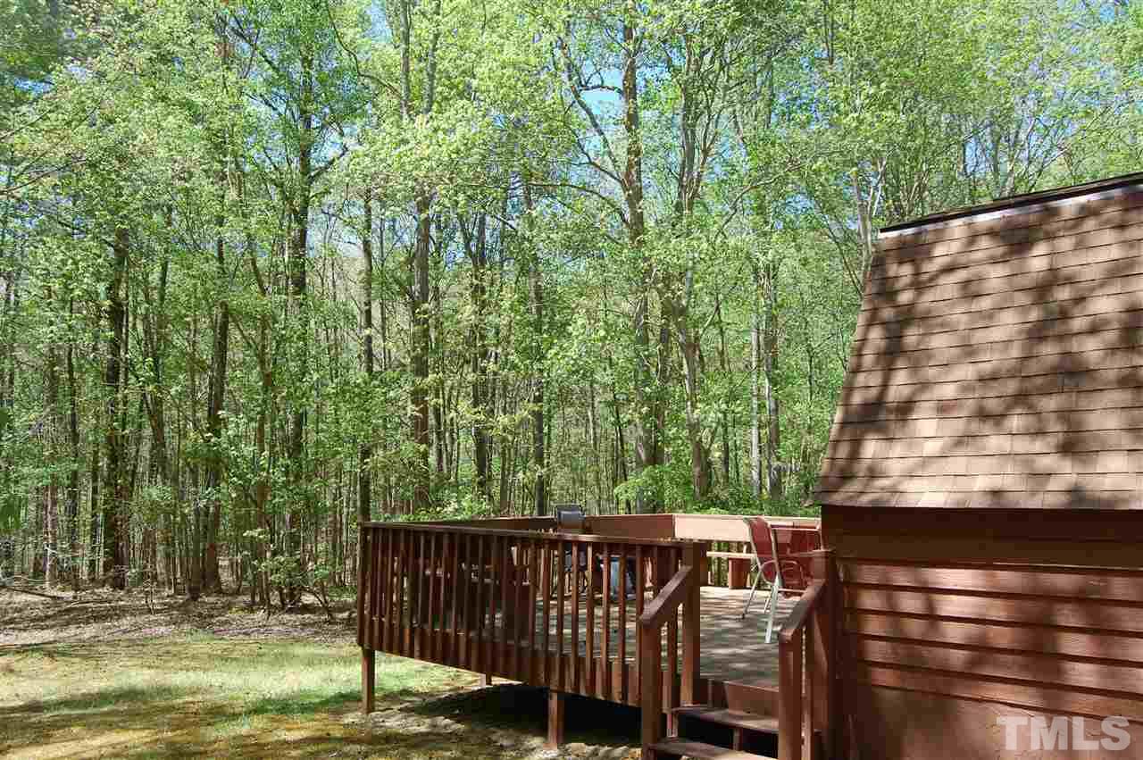 1121 Batchelor Road Apex, NC 27523 - Photo 30 of 30 View from back Deck to back yard!