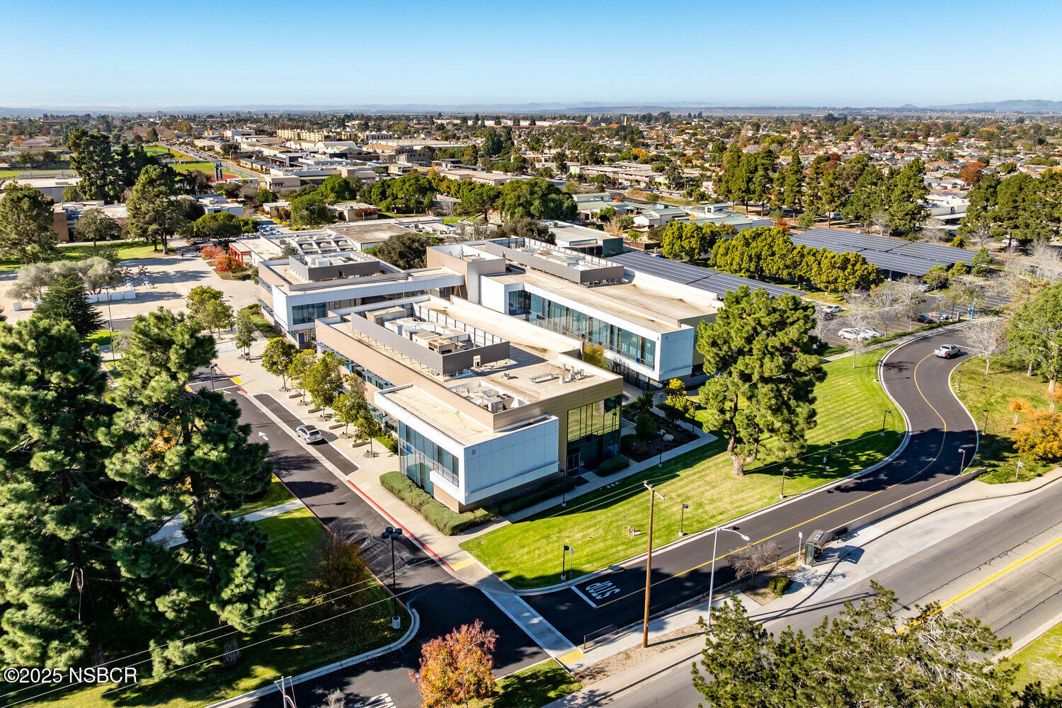 529 South Pine Street Santa Maria, CA 93458 - Photo 74 of 80 an aerial view of a residential building with an outdoor space and seating area