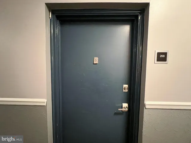 a close view of utility room