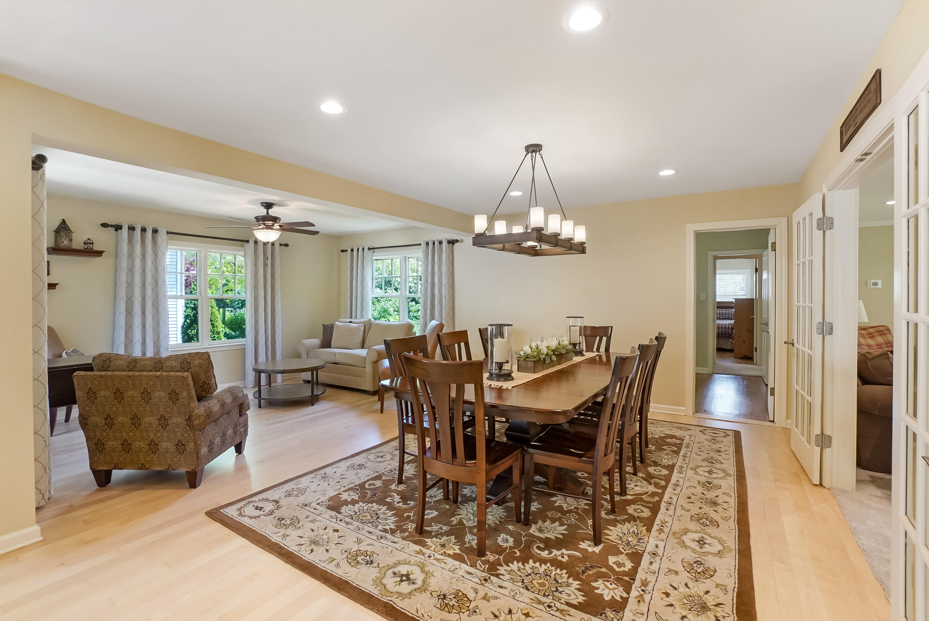 12800 Elmwood Road Elm Grove, WI 53122 - Photo 11 of 41 Dining-Living Room