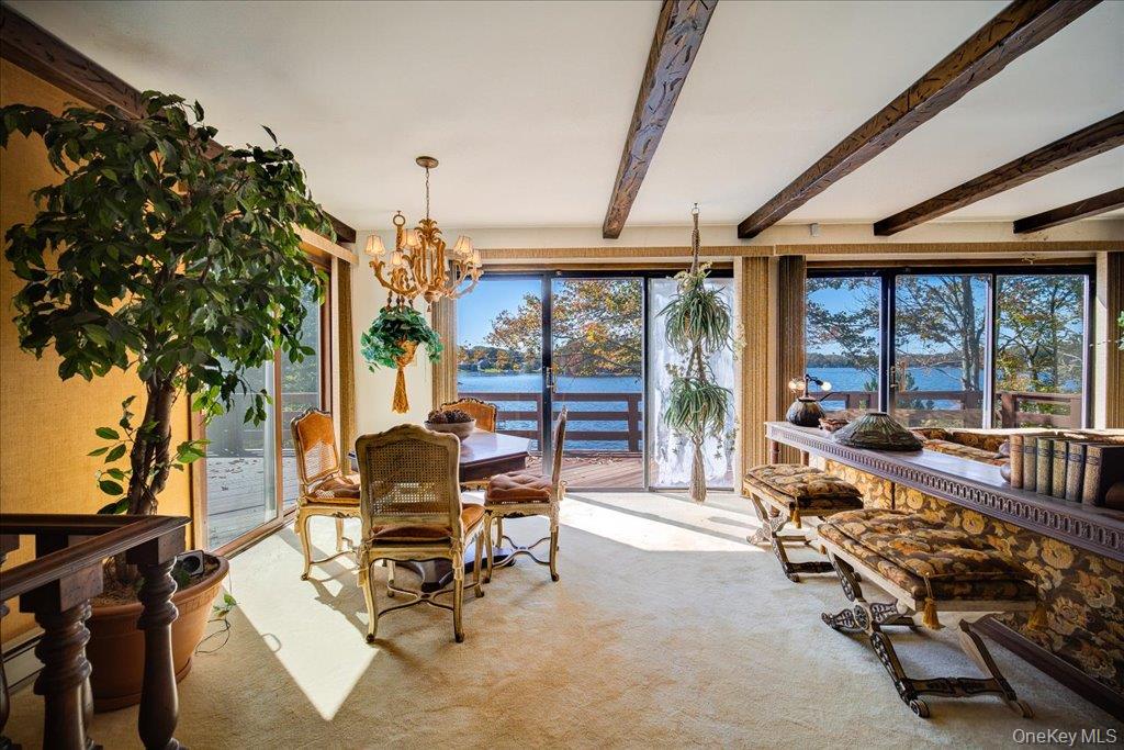 3 Stone Path Rock Hill, NY 12775 - Photo 10 of 33 a living room with patio furniture and a floor to ceiling window