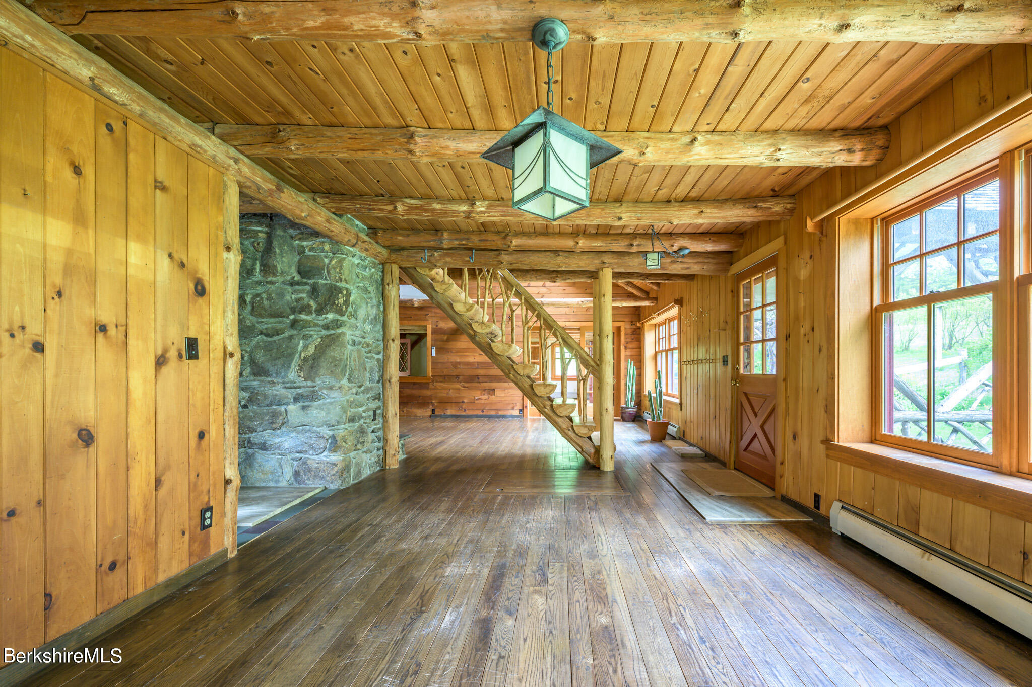 258 E Road Alford, MA 01266 - Photo 16 of 38 a view of an entryway with wooden floor