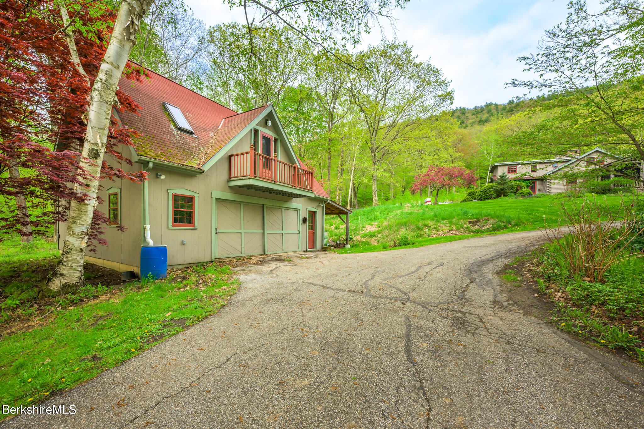258 E Road Alford, MA 01266 - Photo 31 of 38 a view of a white house with a big yard and large tree