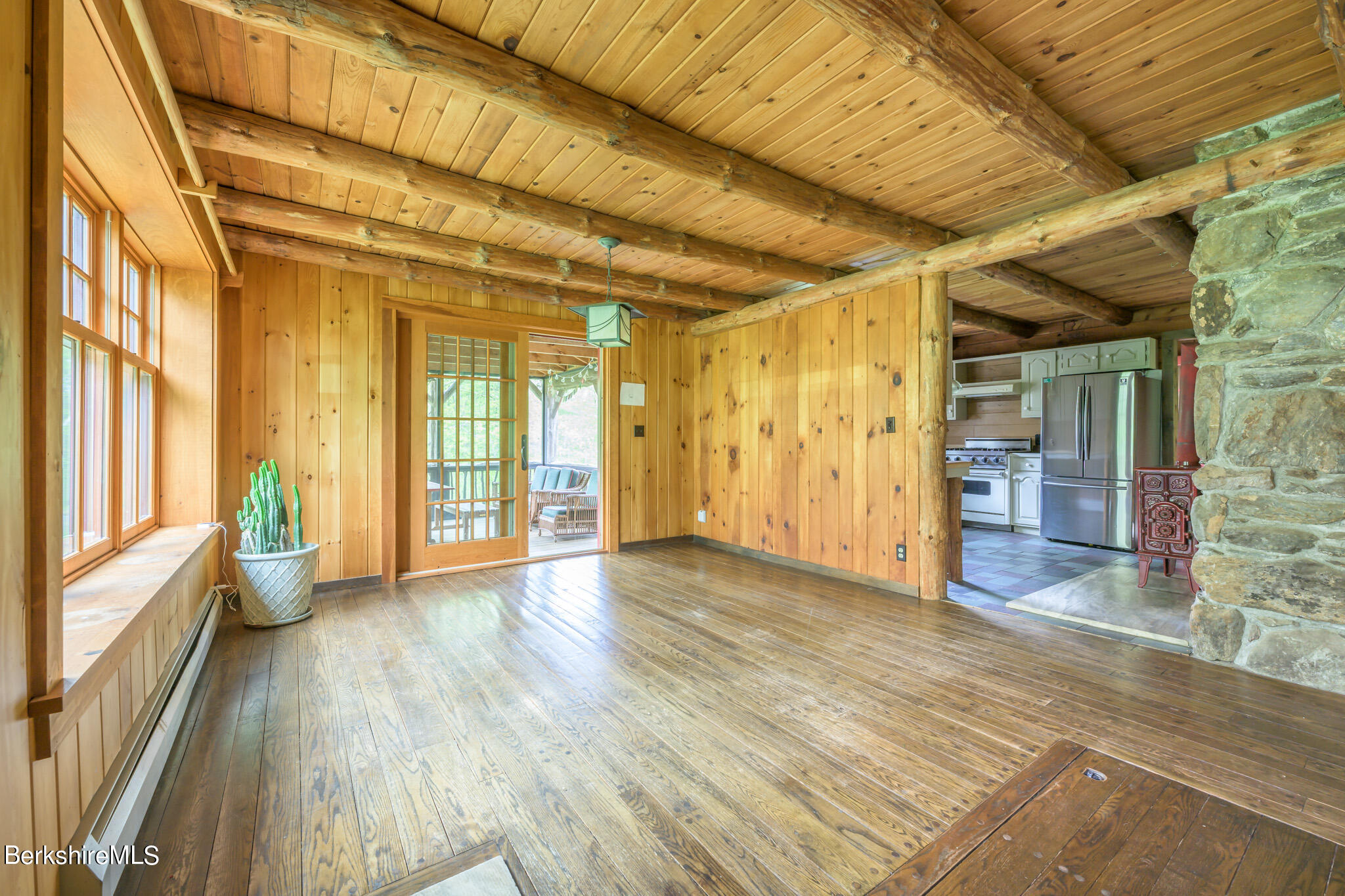 258 E Road Alford, MA 01266 - Photo 9 of 38 a view of livingroom with an entryway