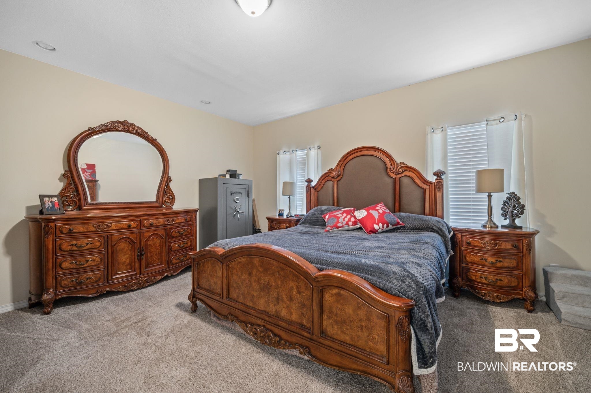 9539 Lakeview Road Bay Minette, AL 36507 - Photo 14 of 45 View of carpeted bedroom
