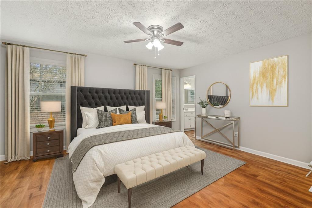 1076 Blackwell Road Marietta, GA 30066 - Photo 15 of 34 a bed room with a bed and window