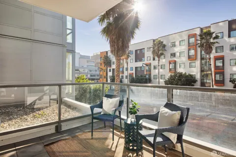 a bedroom with bunk bed