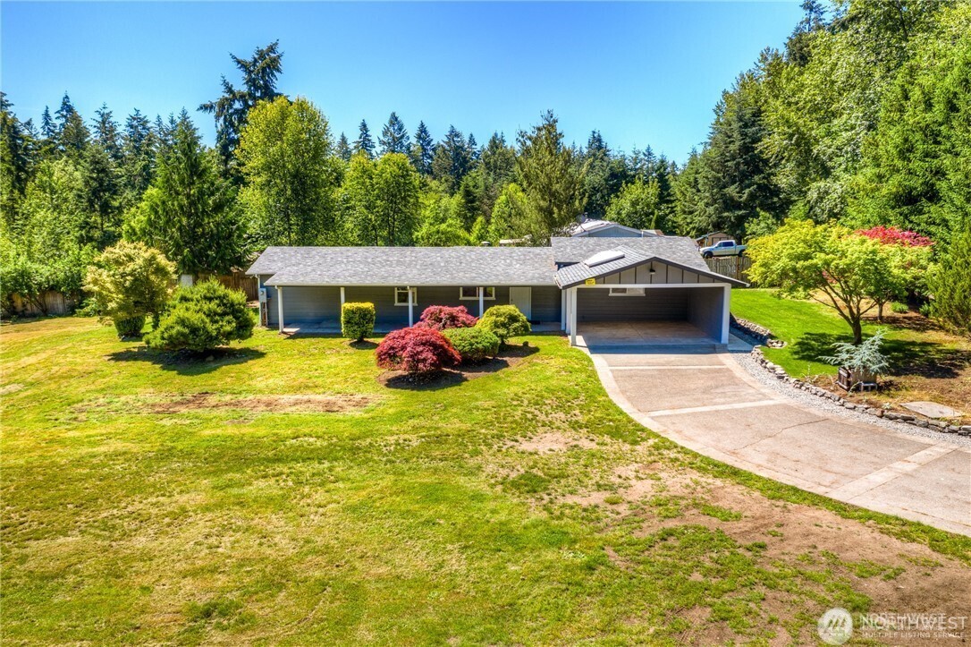 32407 72nd Avenue South Roy, WA 98580 - Photo 19 of 24 a view of a swimming pool with a patio