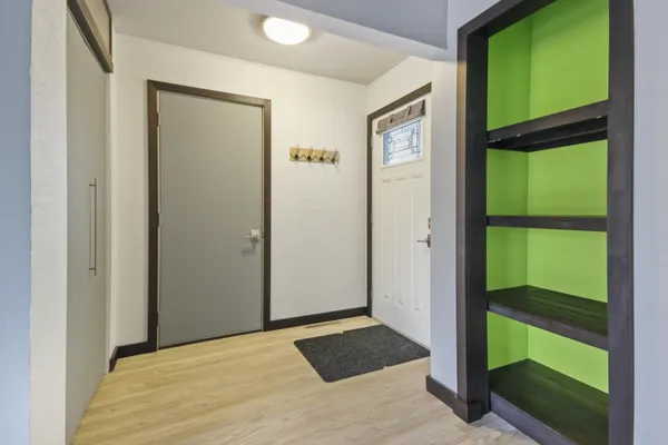 a view of an entryway
