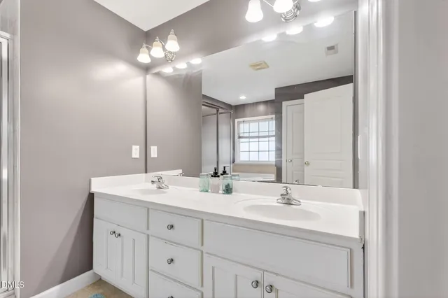 a view of a balcony with wooden floor