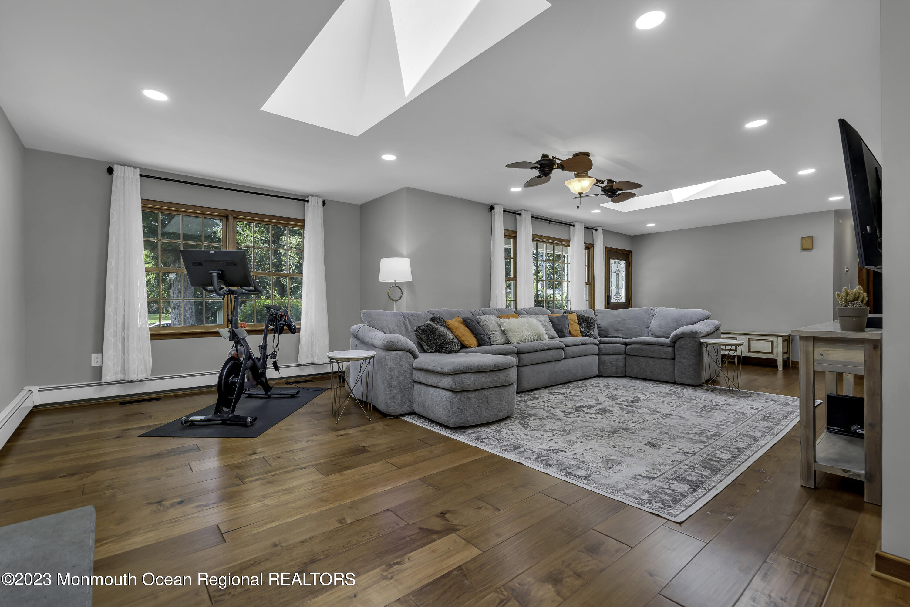 3 Allen Terrace New Egypt, NJ 08533 - Photo 13 of 97 a living room with furniture and a fireplace
