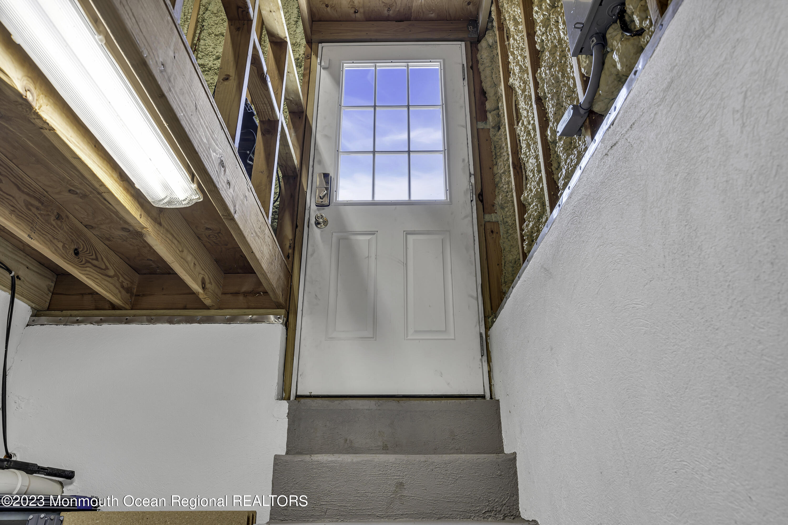 3 Allen Terrace New Egypt, NJ 08533 - Photo 46 of 97 a view of staircase with white walls and a window