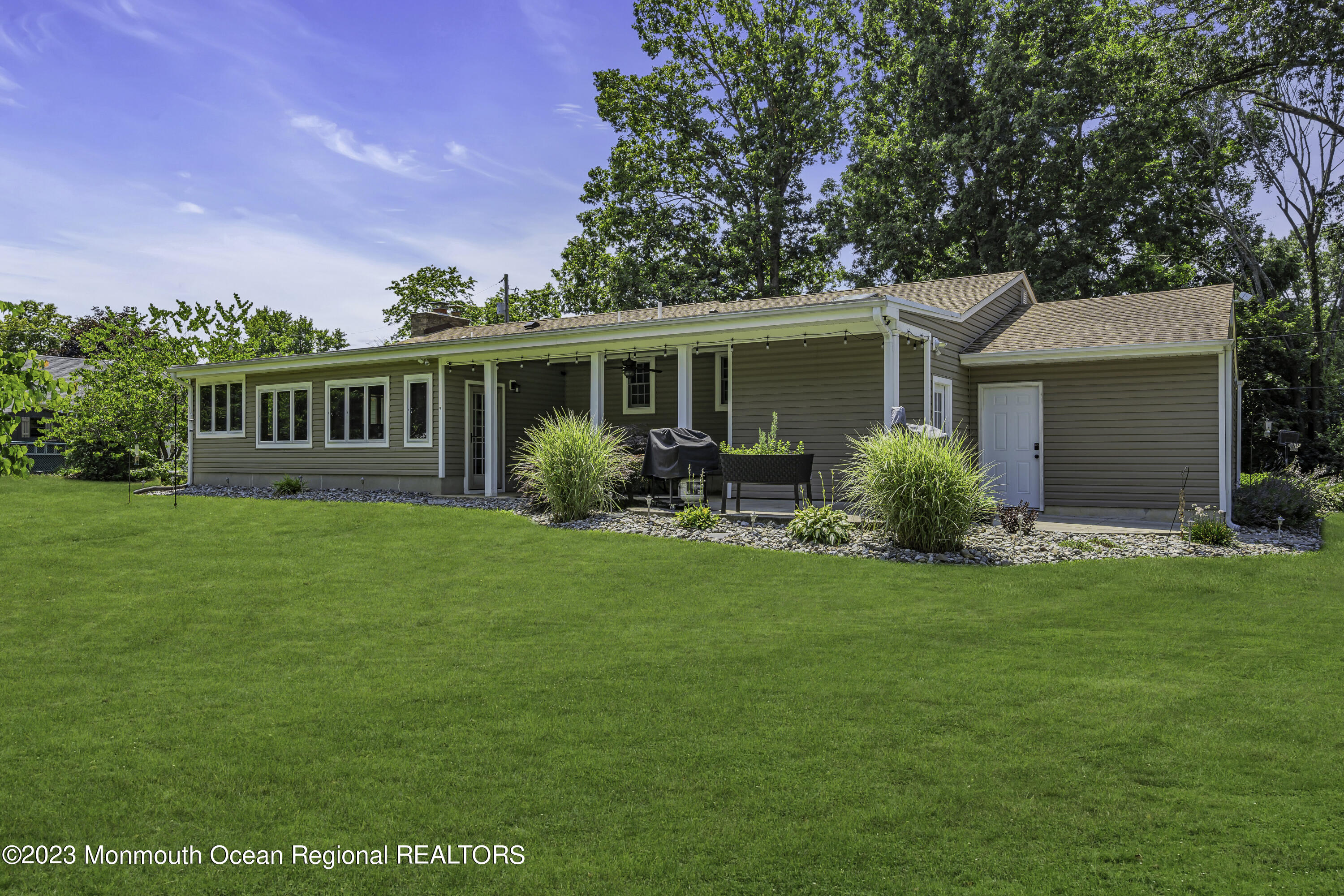 3 Allen Terrace New Egypt, NJ 08533 - Photo 48 of 97 a view of a house with a yard and potted plants