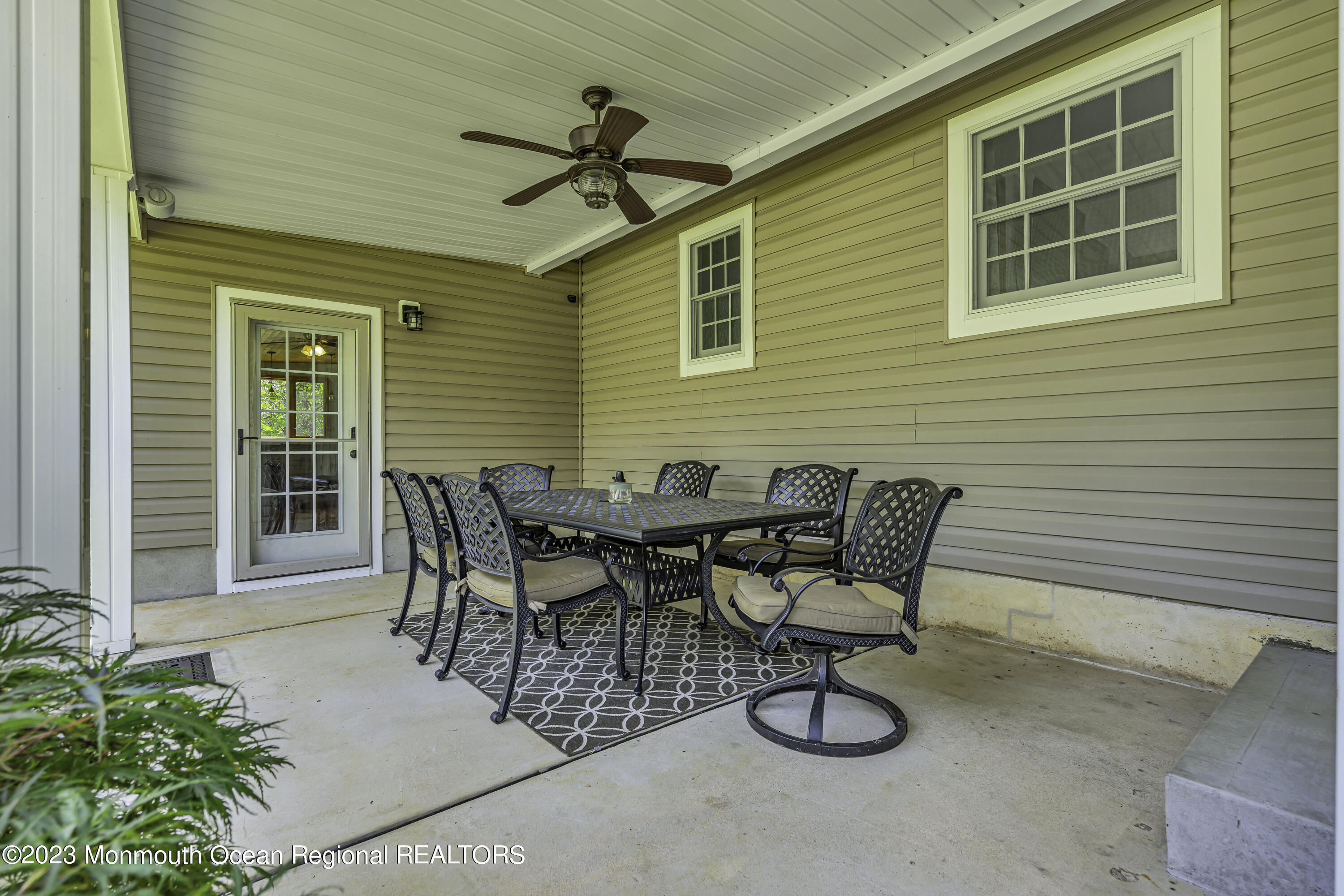 3 Allen Terrace New Egypt, NJ 08533 - Photo 50 of 97 a view of a patio with table and chairs