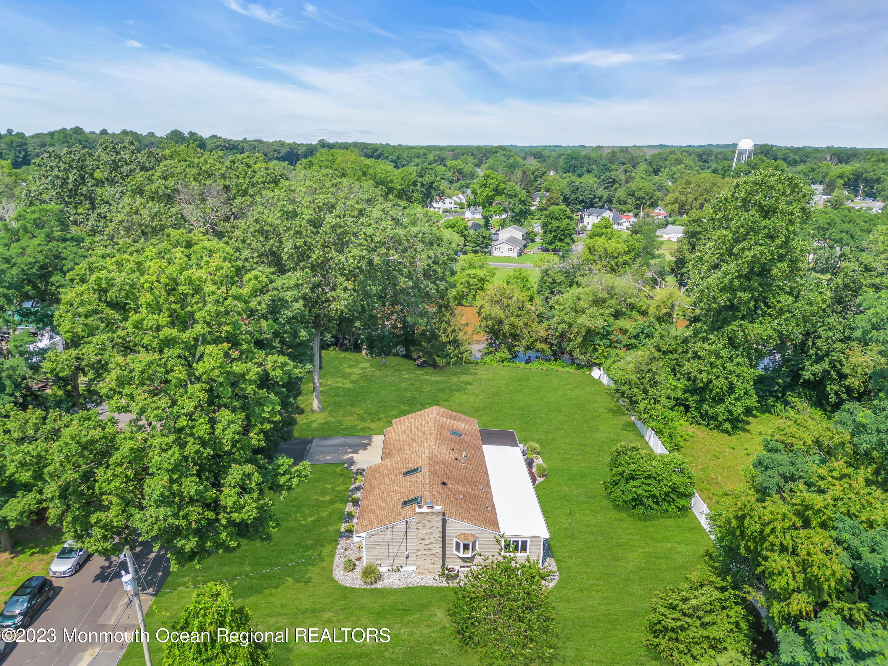 3 Allen Terrace New Egypt, NJ 08533 - Photo 77 of 97 a view of a garden with a building in the background