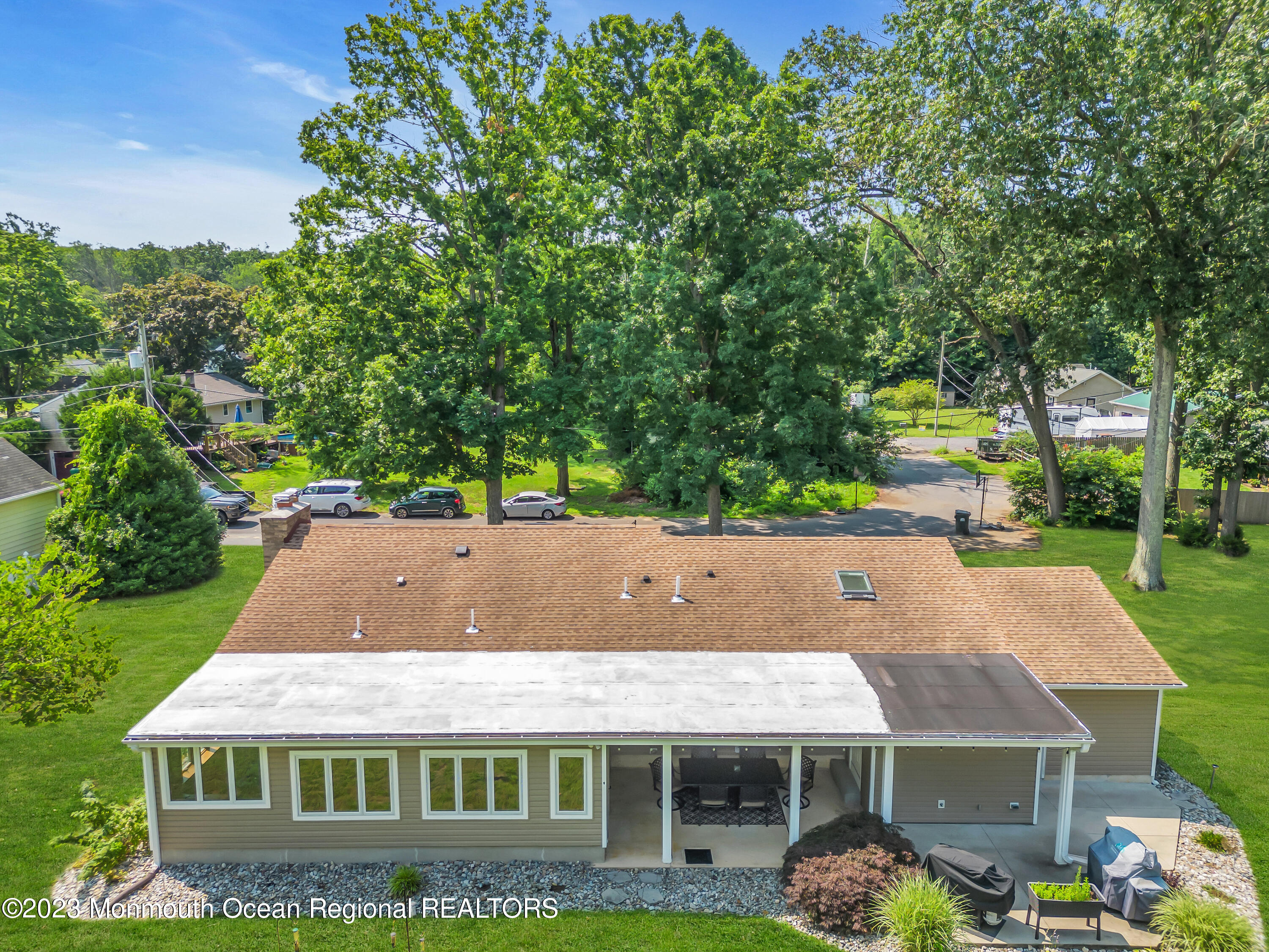 3 Allen Terrace New Egypt, NJ 08533 - Photo 81 of 97 an aerial view of a house with a yard