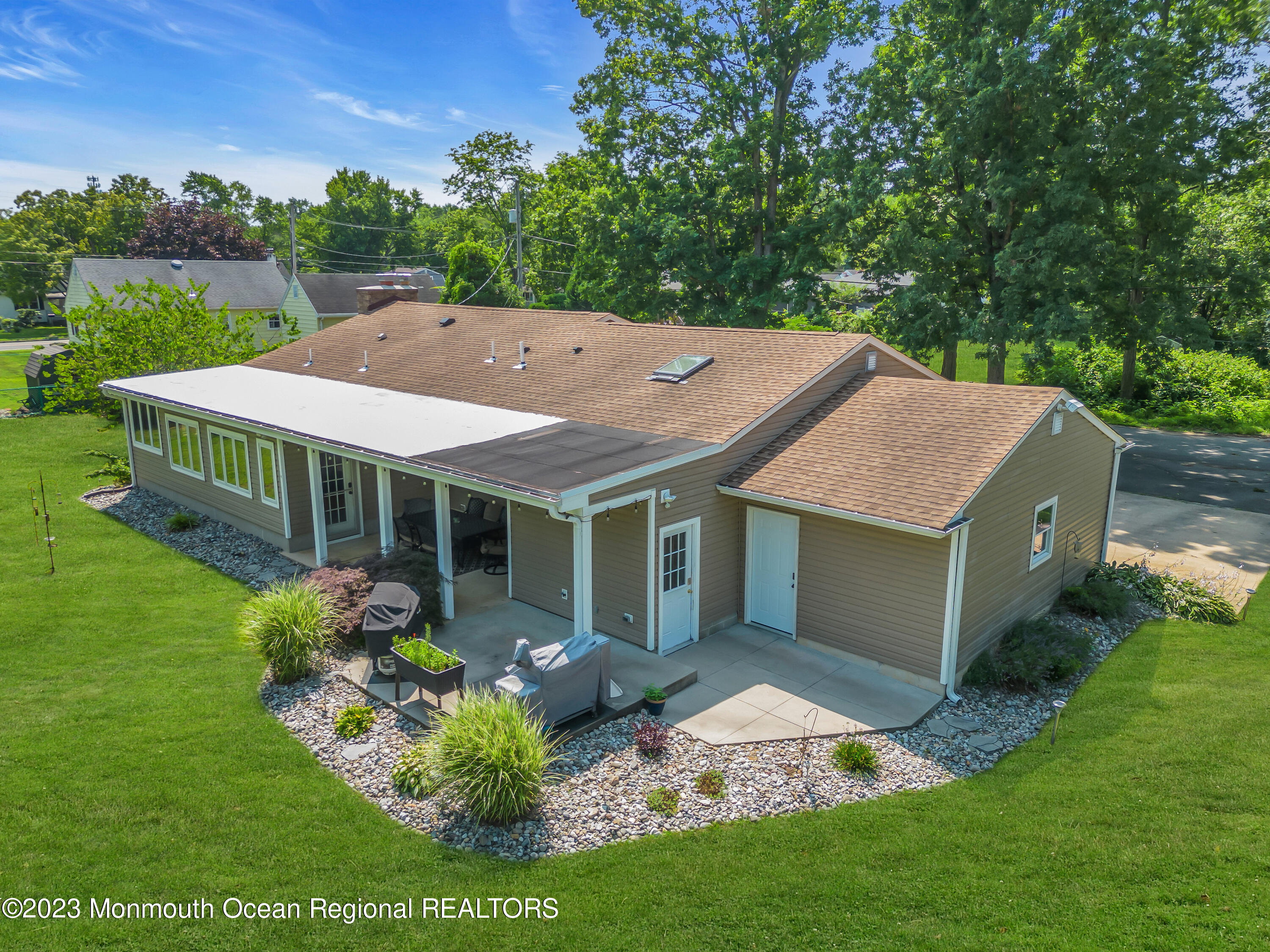 3 Allen Terrace New Egypt, NJ 08533 - Photo 91 of 97 a aerial view of a house with garden