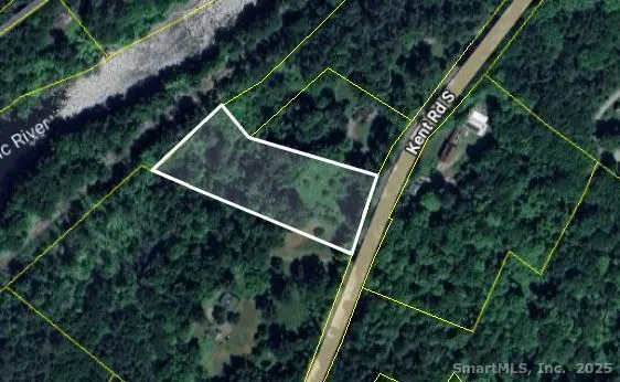 a view of outdoor space with garden