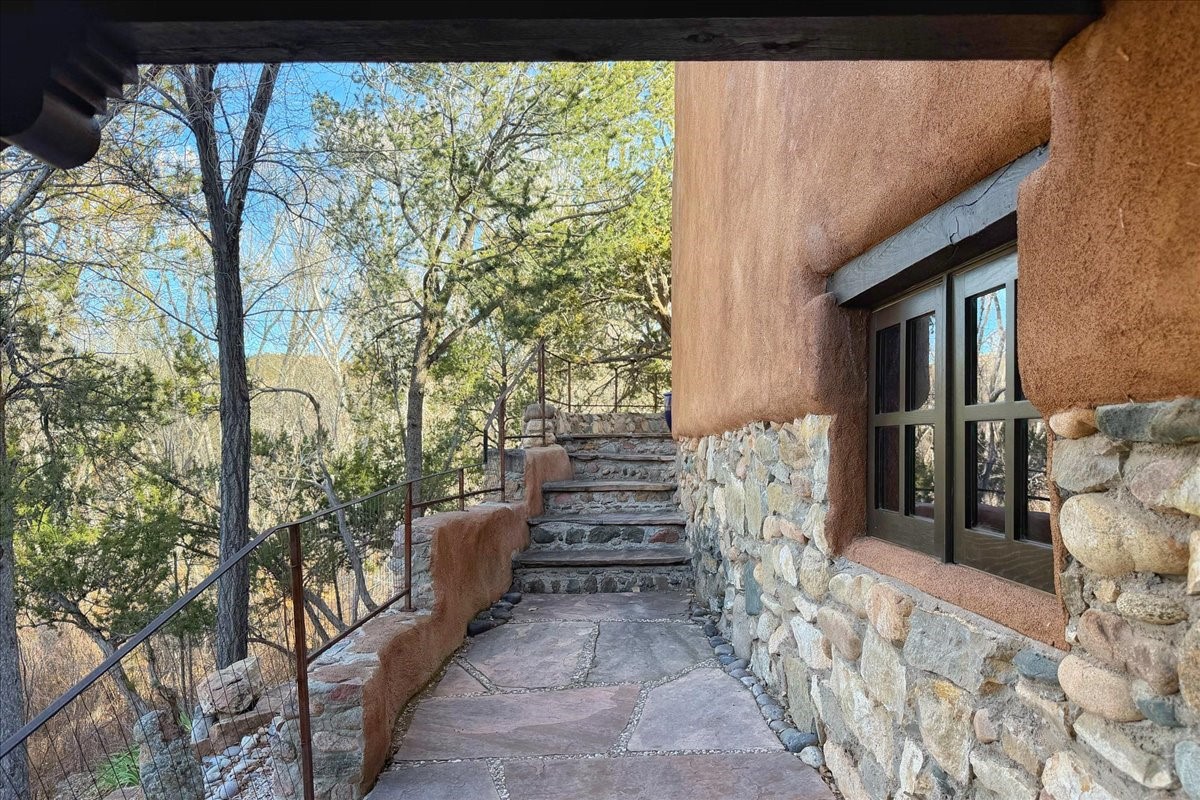 1433 Upper Canyon Road Santa Fe, NM 87501 - Photo 46 of 57 Flagstone Walking Terrace