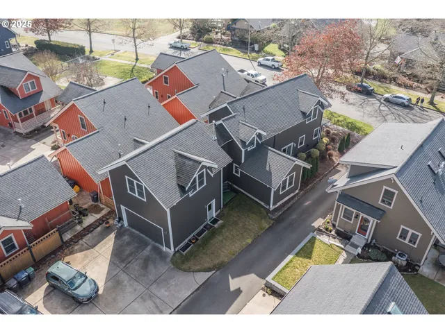 a view of a street in front of a building