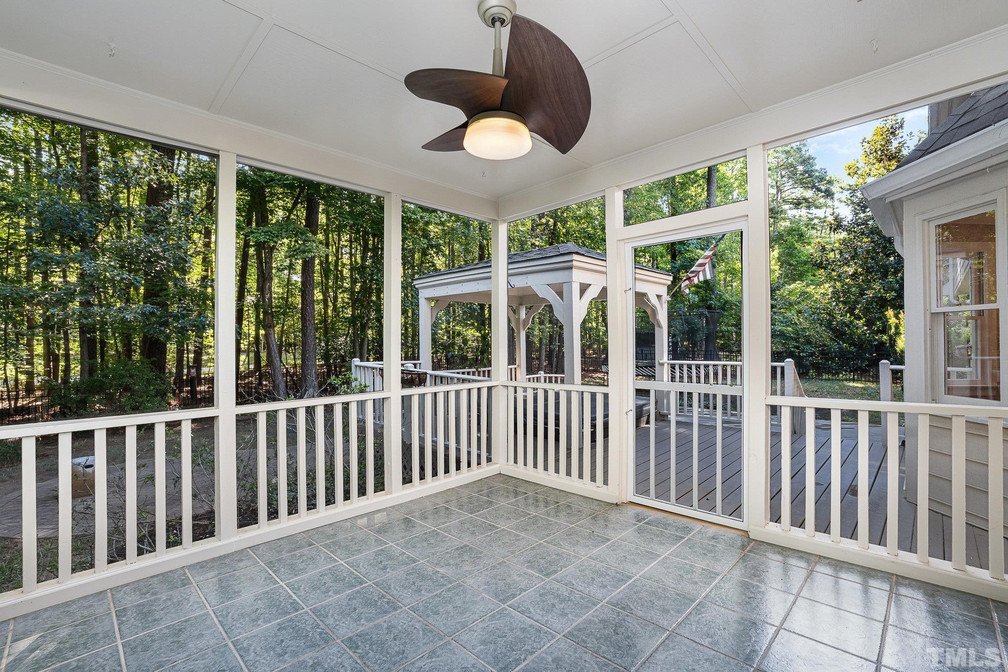 12036 Warwickshire Way Raleigh, NC 27613 - Photo 27 of 40 a view of a balcony