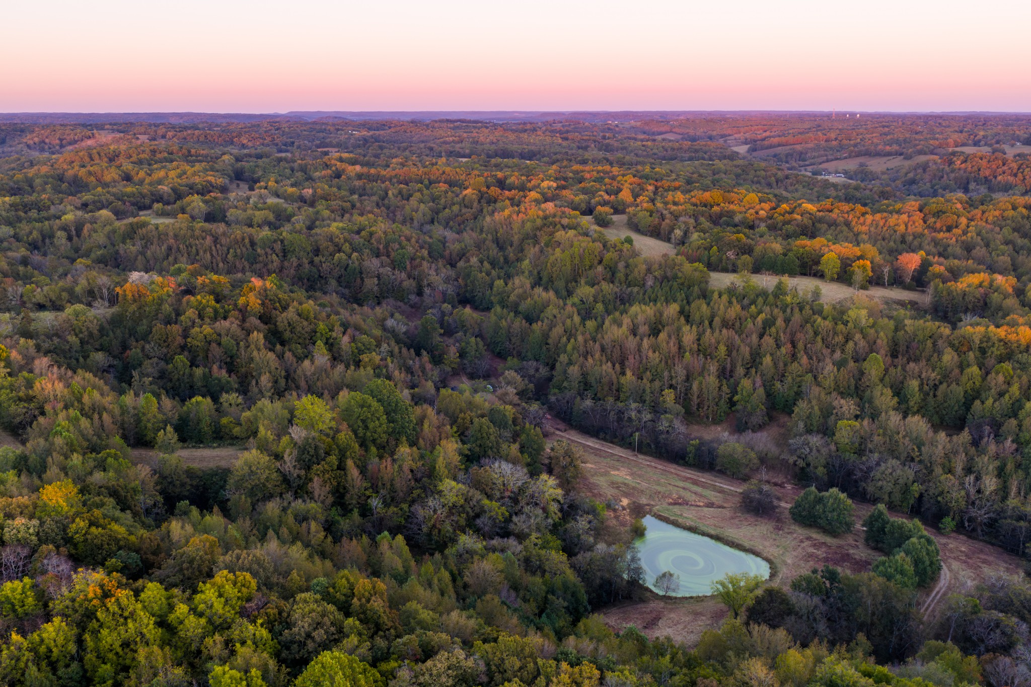 3345 Pigeon Roost Road Pulaski, TN 38478 - Photo 8 of 83 an aerial view of residential houses with outdoor space and trees