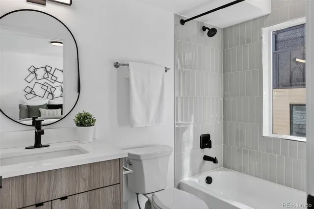 a backyard of a house with wooden floor