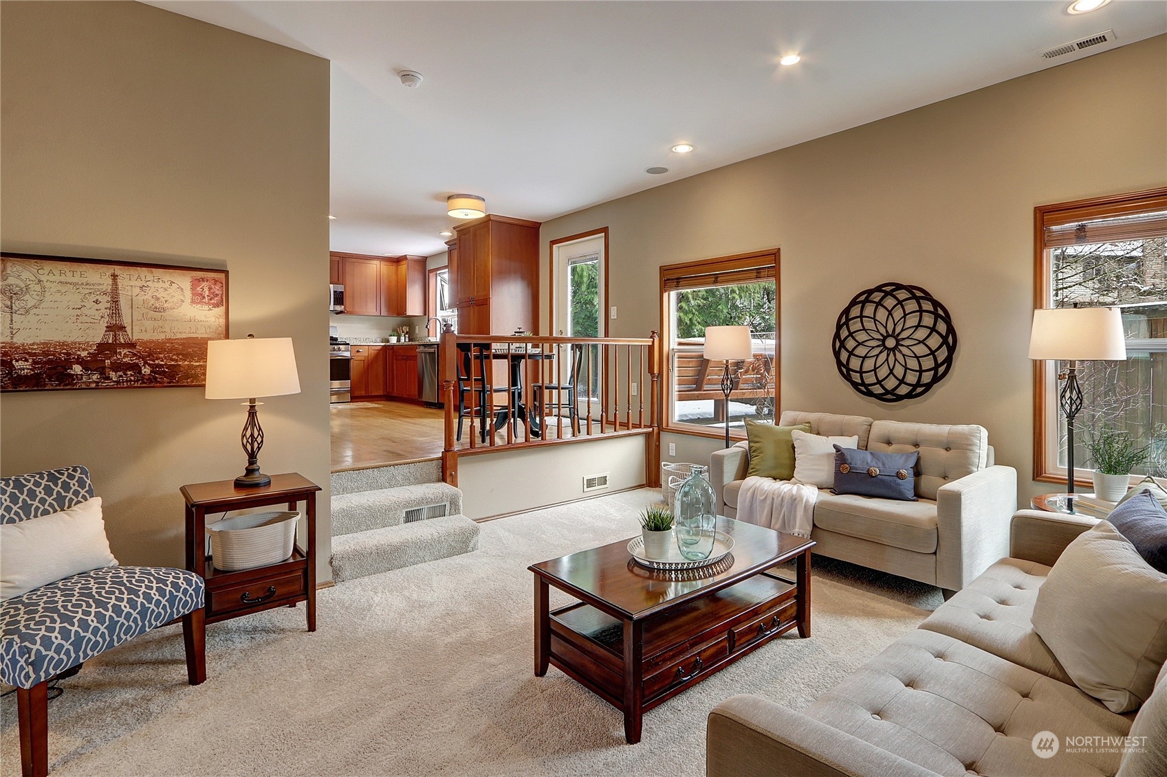 2332 238th Place Southeast Bothell, WA 98021 - Photo 15 of 32 a living room with furniture and a large window