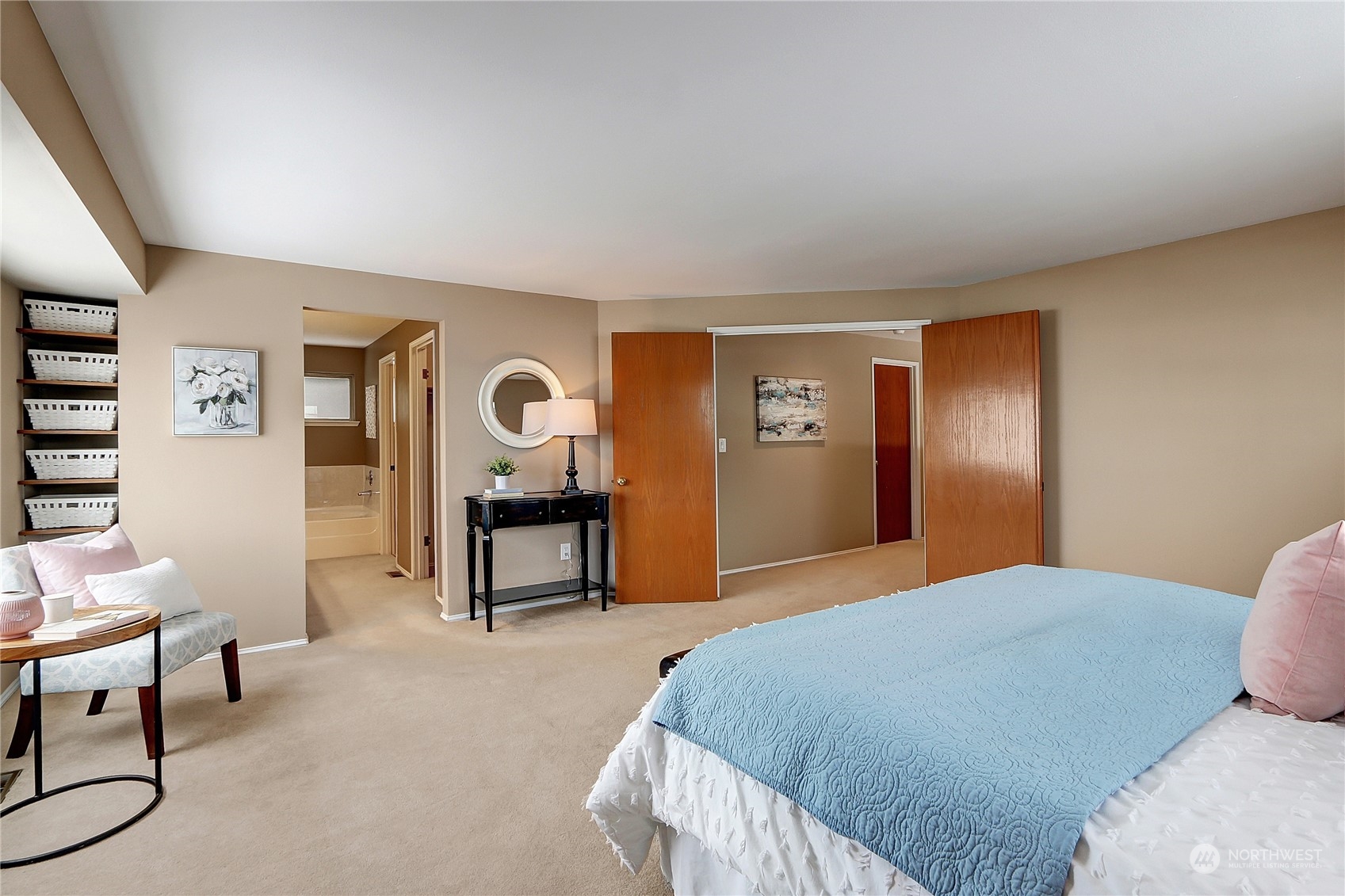 2332 238th Place Southeast Bothell, WA 98021 - Photo 23 of 32 a bedroom with a bed piano table and a window