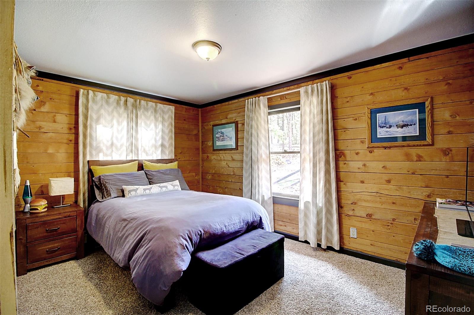 135 Nova Drive Pine, CO 80470 - Photo 15 of 38 a bedroom with a bed and a dresser