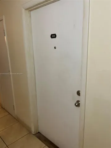 a close up of a mirror