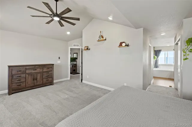 a view of a livingroom with a furniture