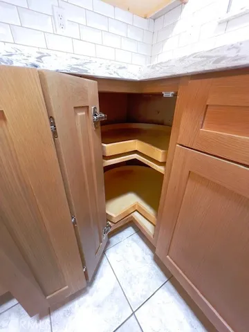 a room with storage and utility