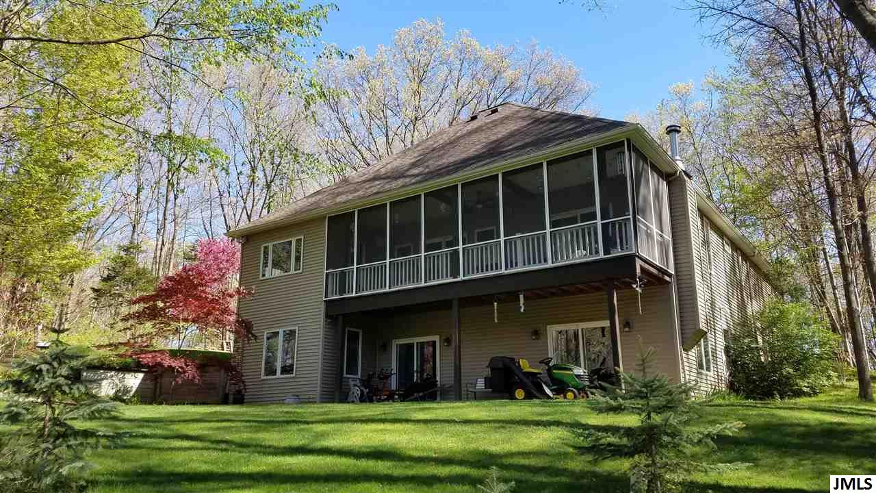 11421 Waterman Road Brooklyn, MI 49230 - Photo 4 of 21 Backyard View