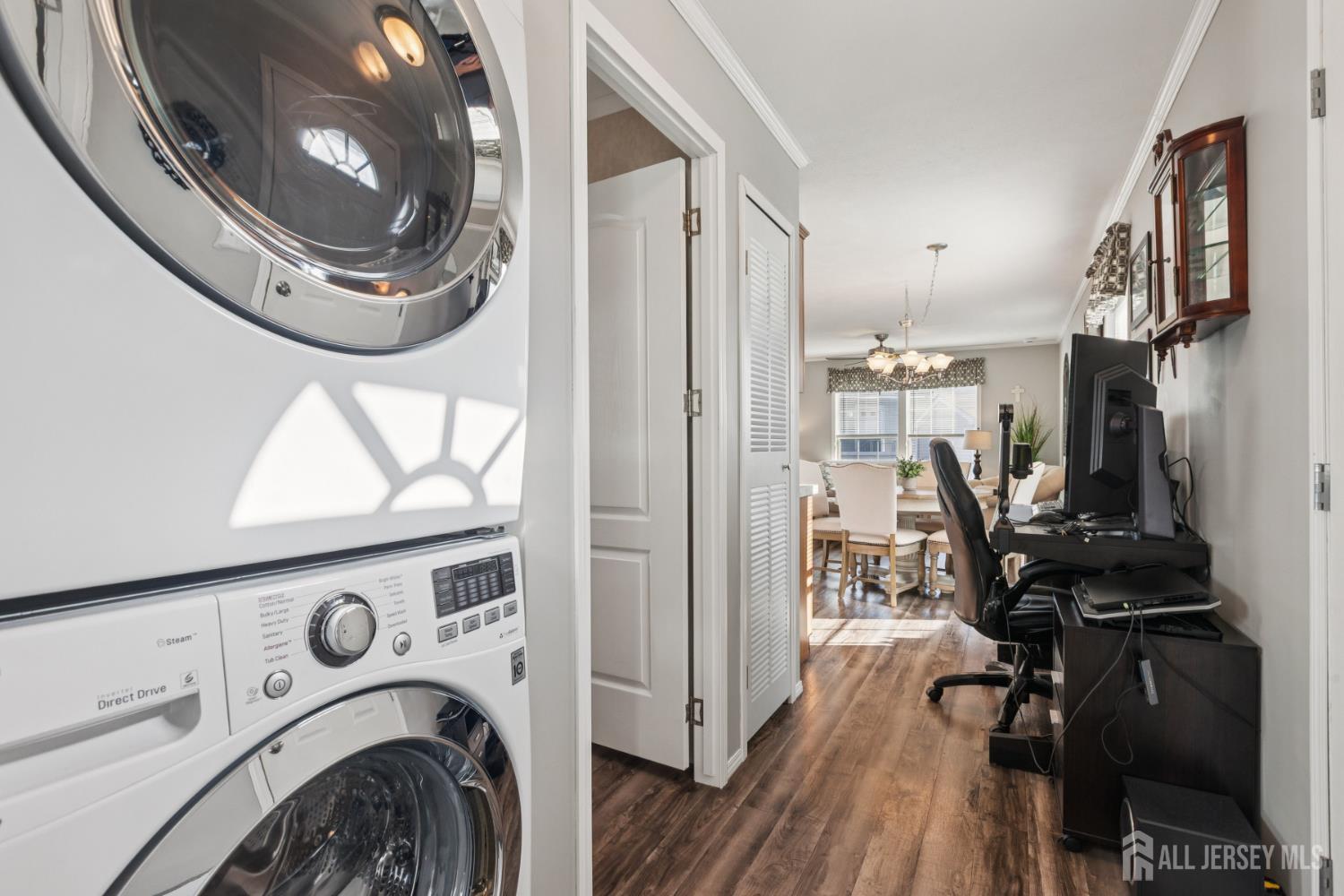 852 Highway 1, Unit X3 Edison, NJ 08817 - Photo 13 of 19 a view of a kitchen with washer and dryer