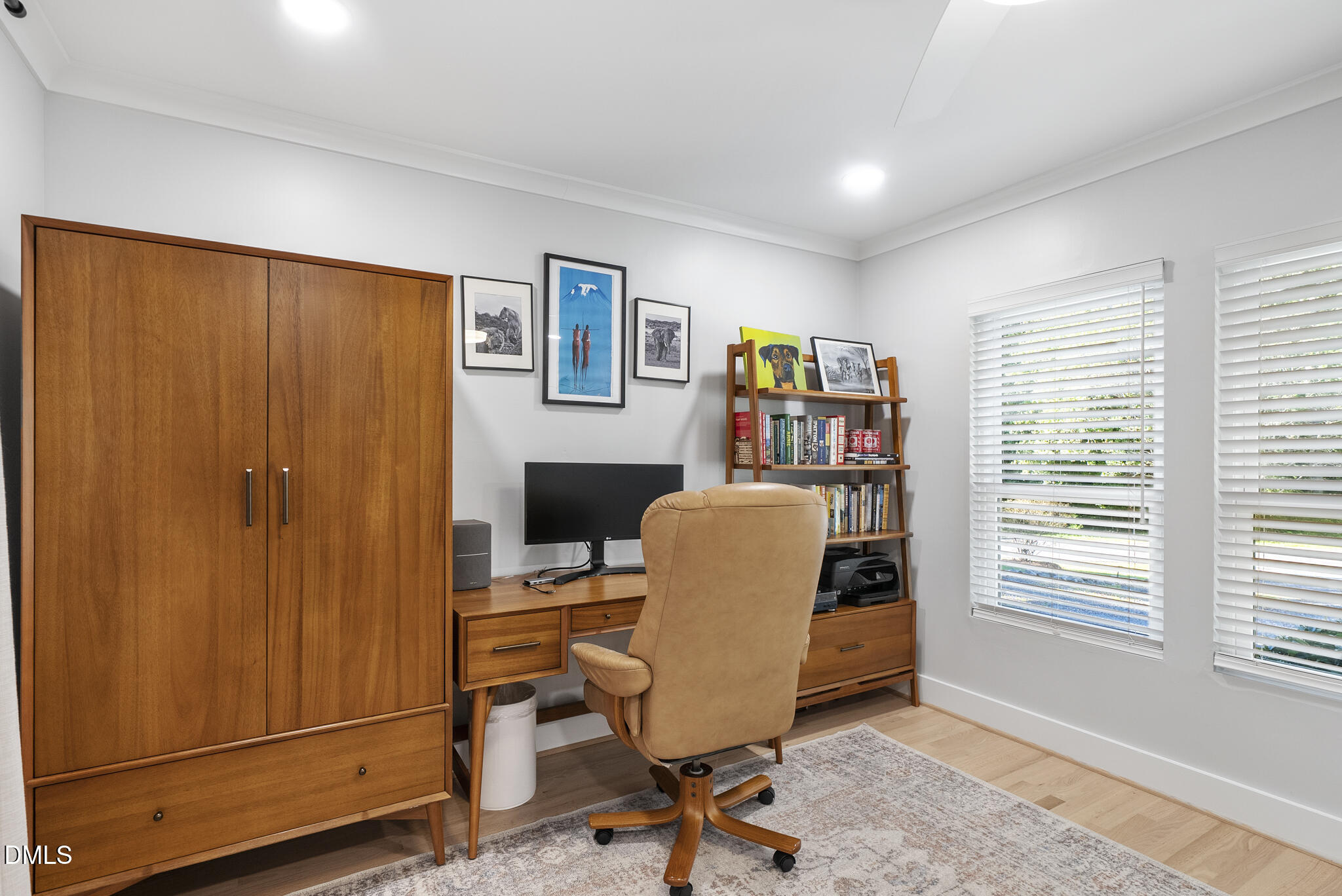 4400 Surry Ridge Circle Apex, NC 27539 - Photo 21 of 46 Office with Dual Pocket Doors