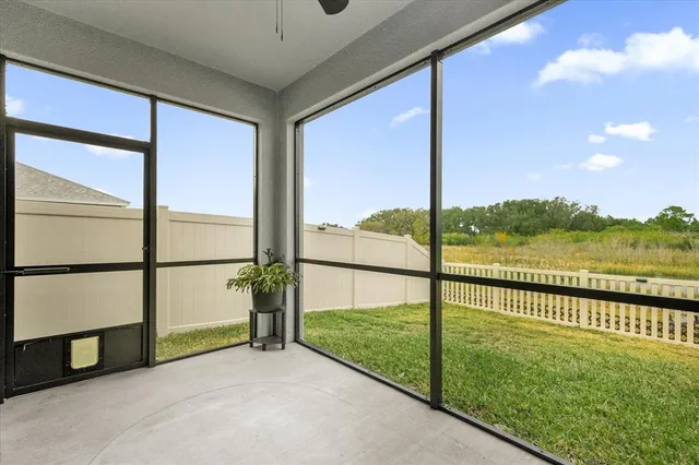 a view of a floor to ceiling window