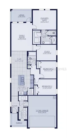 a view of a swimming pool and an buildings in the background