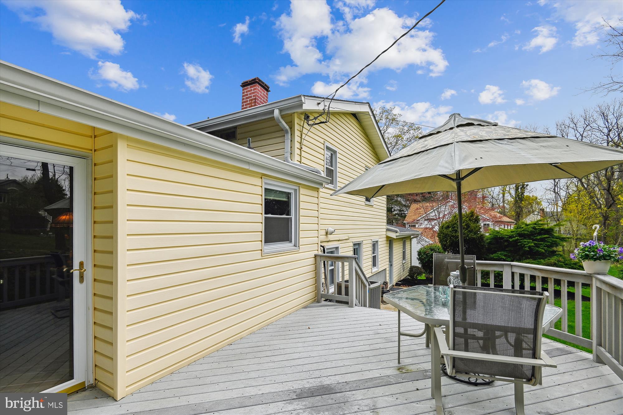 3701 Meadowvale Road Ellicott City, MD 21042 - Photo 23 of 73 a view of a patio on the deck