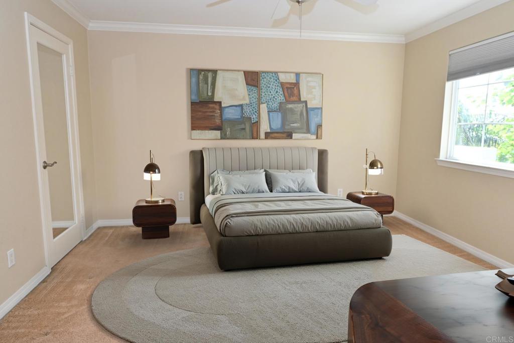 4035 Bluff View Way Carlsbad, CA 92008 - Photo 11 of 38 a bedroom with a bed and window