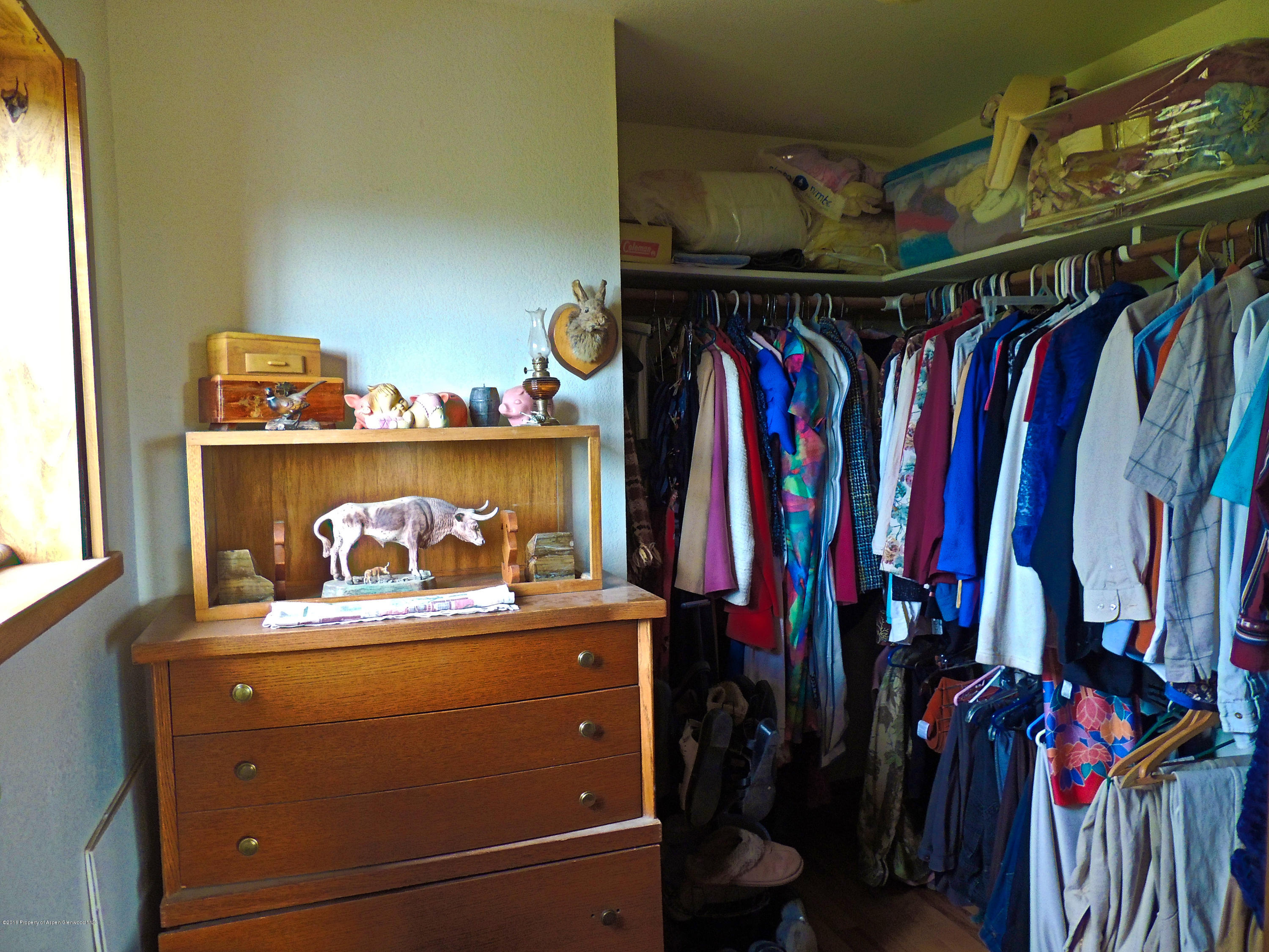 277 Miller Lane Rifle, CO 81650 - Photo 17 of 22 a view of walk in closet with clothes