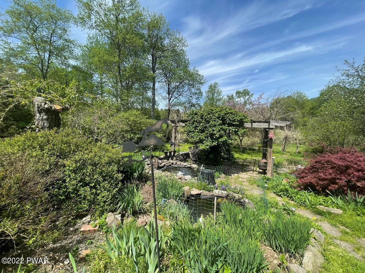 229 Atco Road Beach Lake, PA 18405 - Photo 41 of 83 waterfall & koi pond