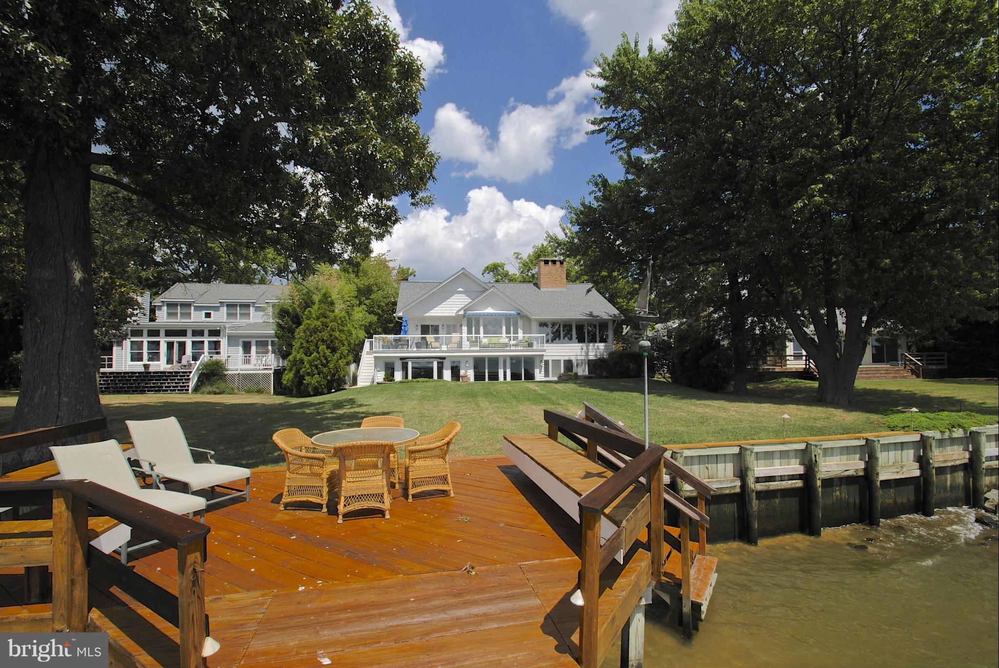 3748 Thomas Point Road Annapolis, MD 21403 - Photo 22 of 30 Sun deck on the water is the perfect place to be!