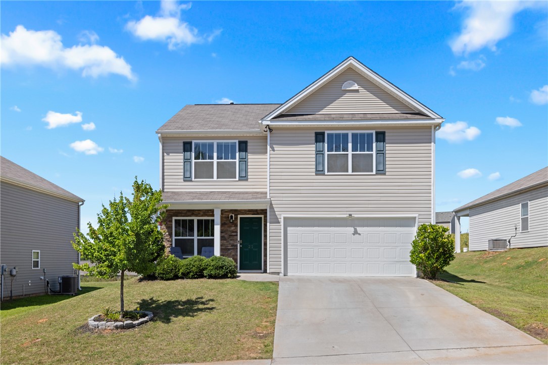 21 Karkinnen Court Pendleton, SC 29670 - Photo 1 of 28 A classic two-story residence with a welcoming front porch and attached garage.