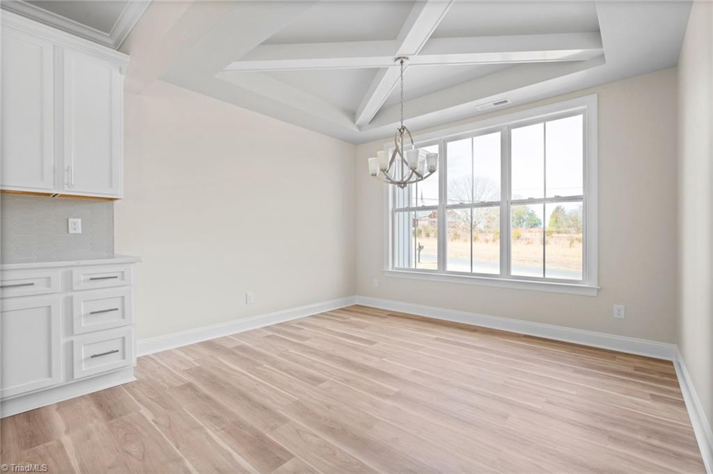 6439 Post Road Thomasville, NC 27360 - Photo 15 of 33 Coffered dining ceiling