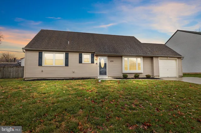 a backyard of a house