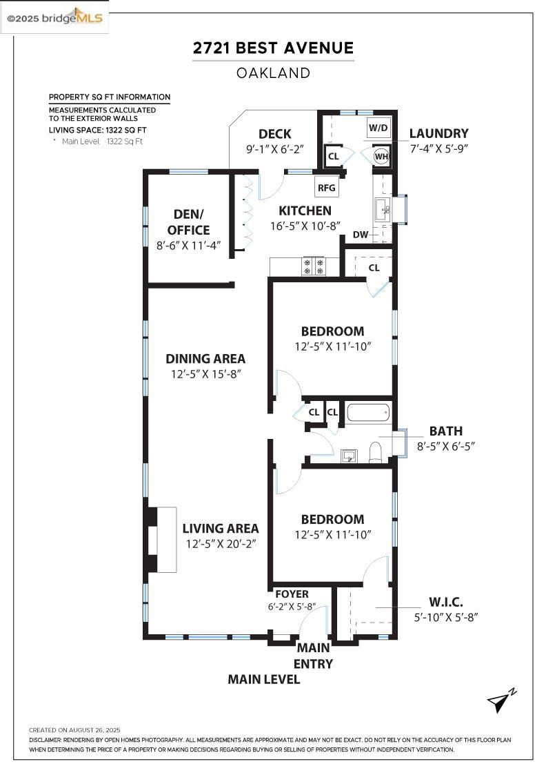 2721 Best Avenue Oakland, CA 94619 - Photo 28 of 28 View of property floor plan